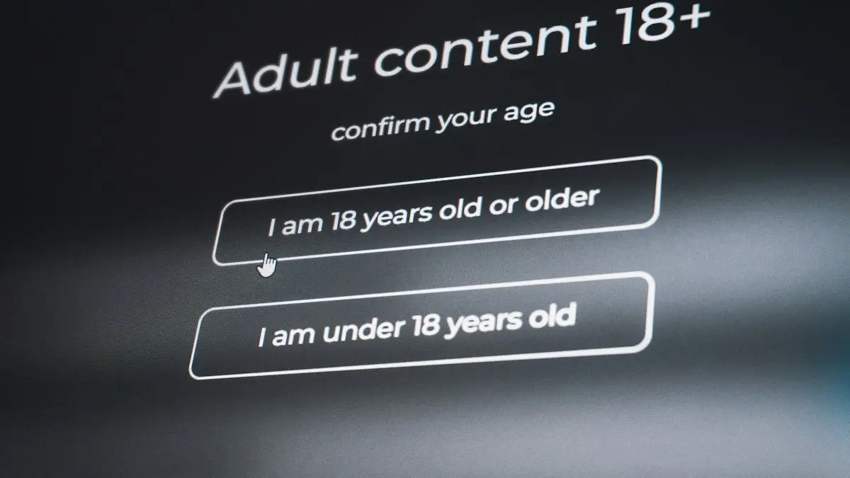 Confirm age for adult content 18+