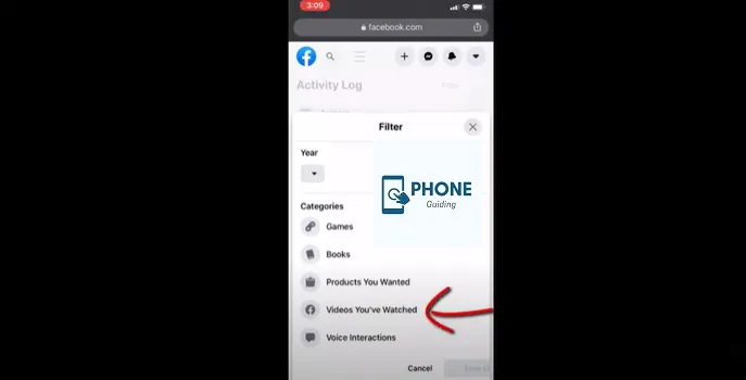 How to Clear Facebook Videos Watch History on iPhone?