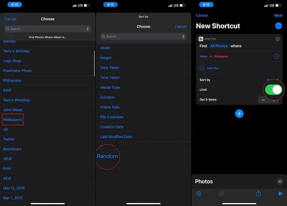 Change iPhone Wallpaper Automatically Using Shortcuts