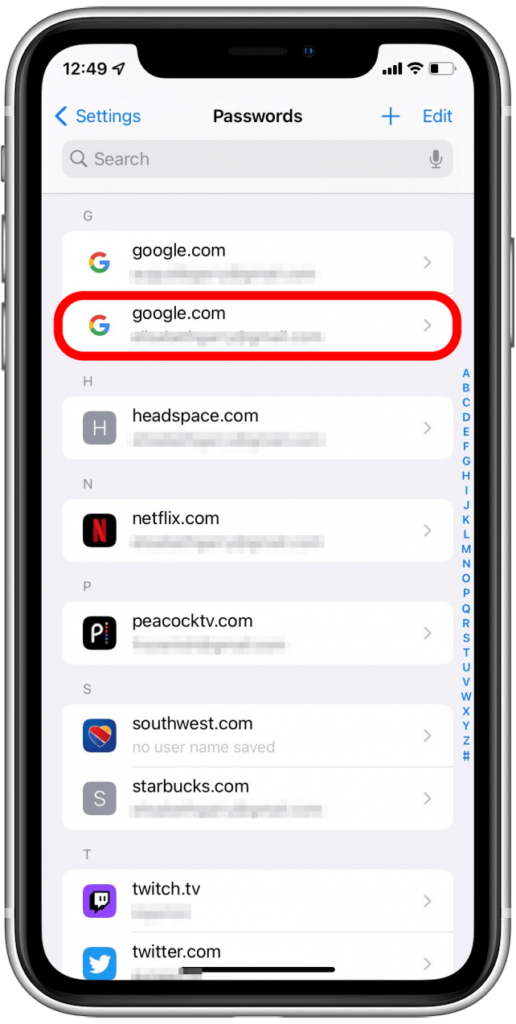 Change your Google Account Password Using Email