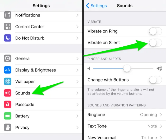 How to turn off the iPhone's Vibrating Screen