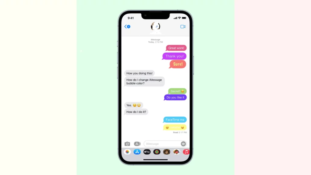 Best Message Color on iPhone