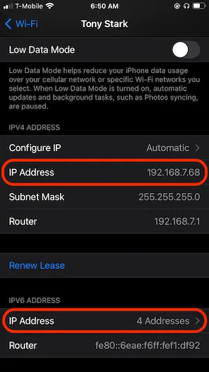 Public-IP-and-My-IP-Address-On-iPhone