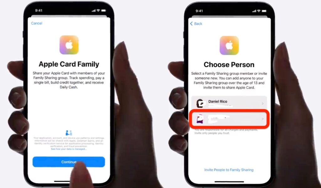 The Process to Share My Card on iPhone