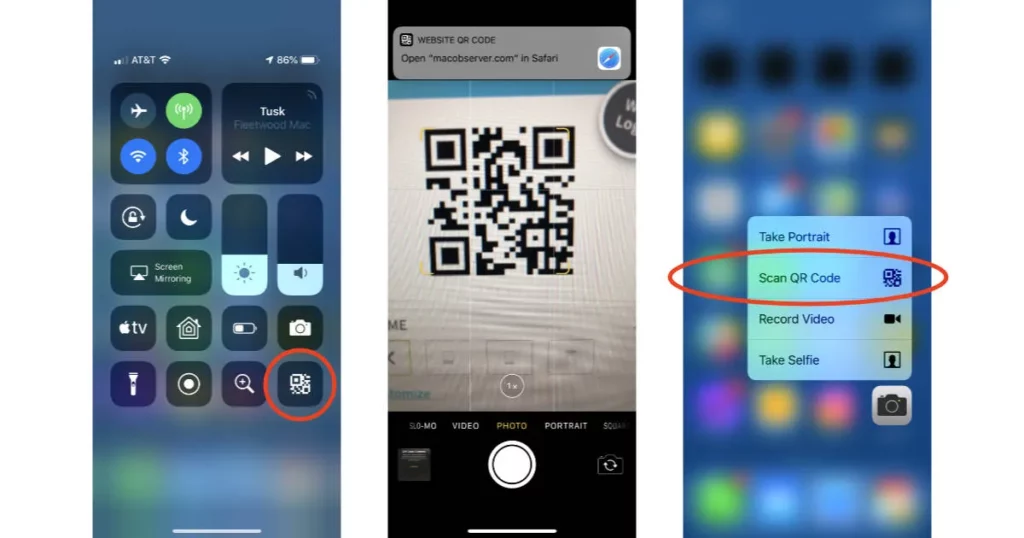 Utilize The QR Code Reader in Control Center If Your QR Codes are Not Working On iPhone