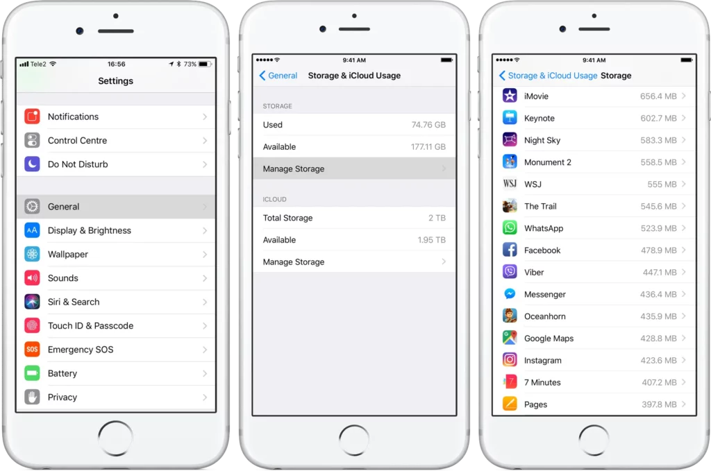 Various Methods to Check iPhone Storage