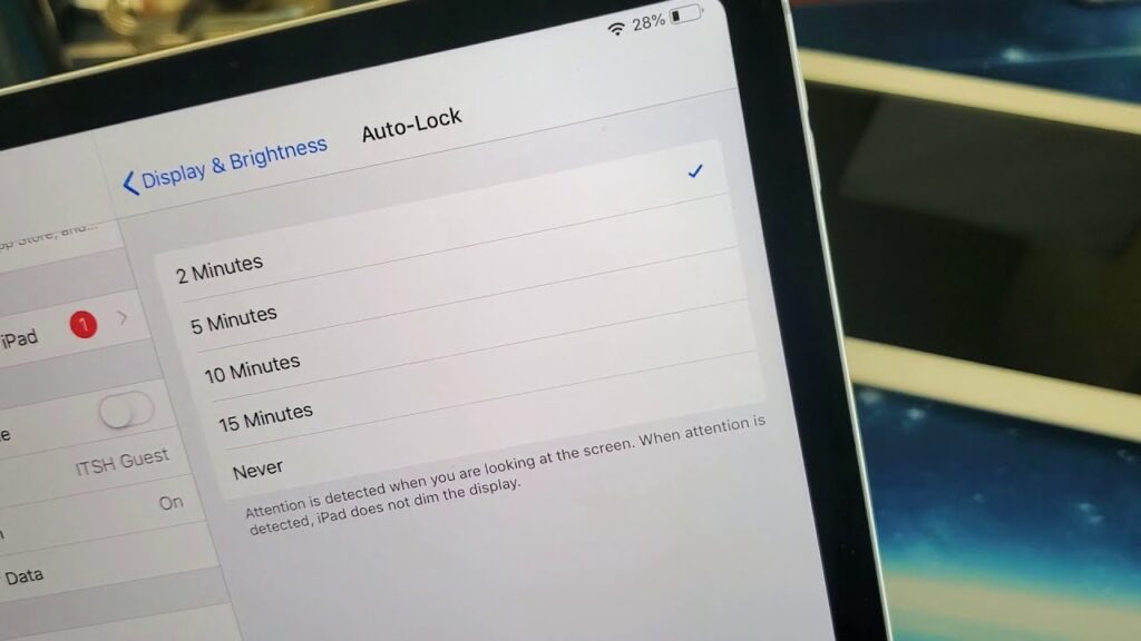 How to Change the IPhone Or iPad's Screen Timeout Setting