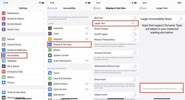 How to Change the Font on My iPhone Using The Settings App
