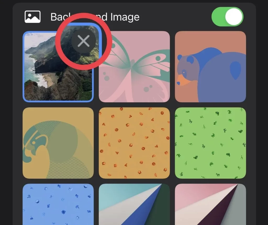 Safari's Background Image