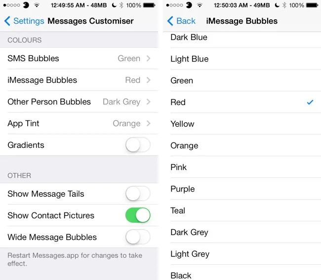 Way to Change Text Color On iPhone Way to Change Text Color On iPhone