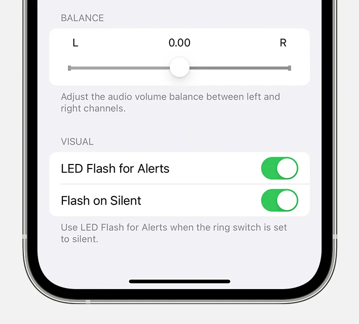 Change the light on your iPhone Using Settings