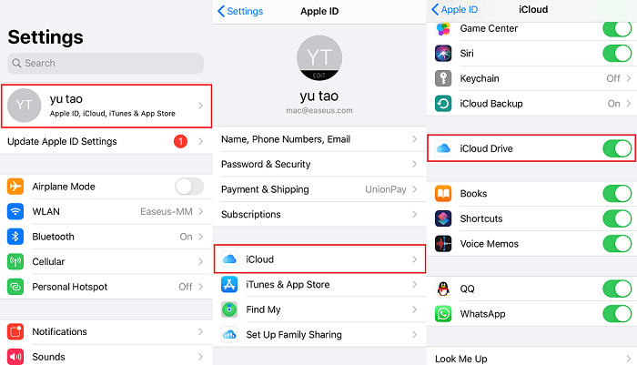 WhatsApp And ICloud Are Connected
