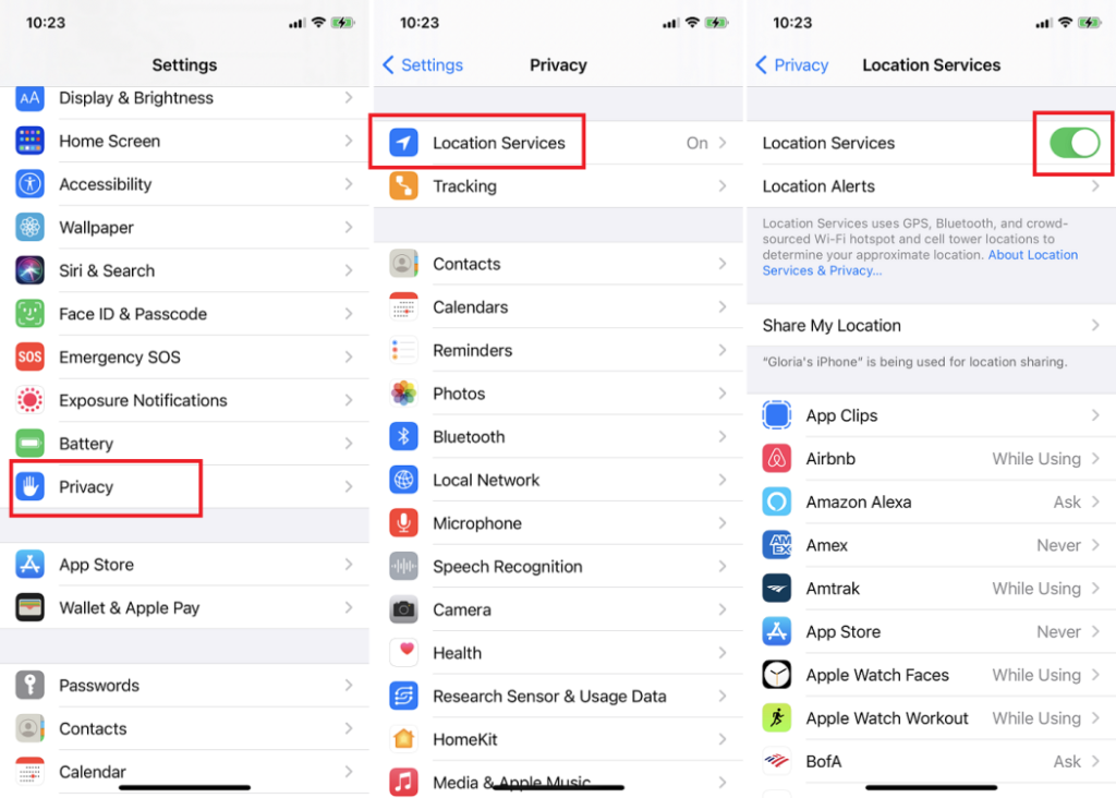 How to Temporarily Change My iPhone Location