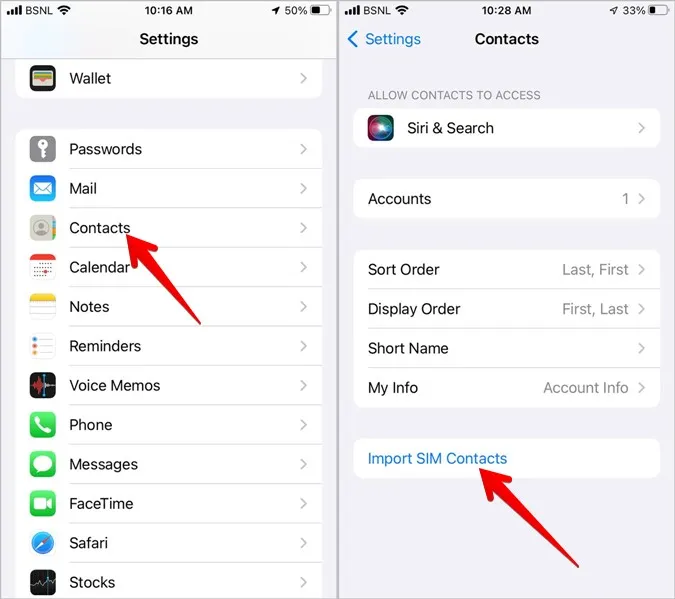 Using Your Sim Card, Import Contacts to Your iPhone Using Your Sim Card, Import Contacts to Your iPhone