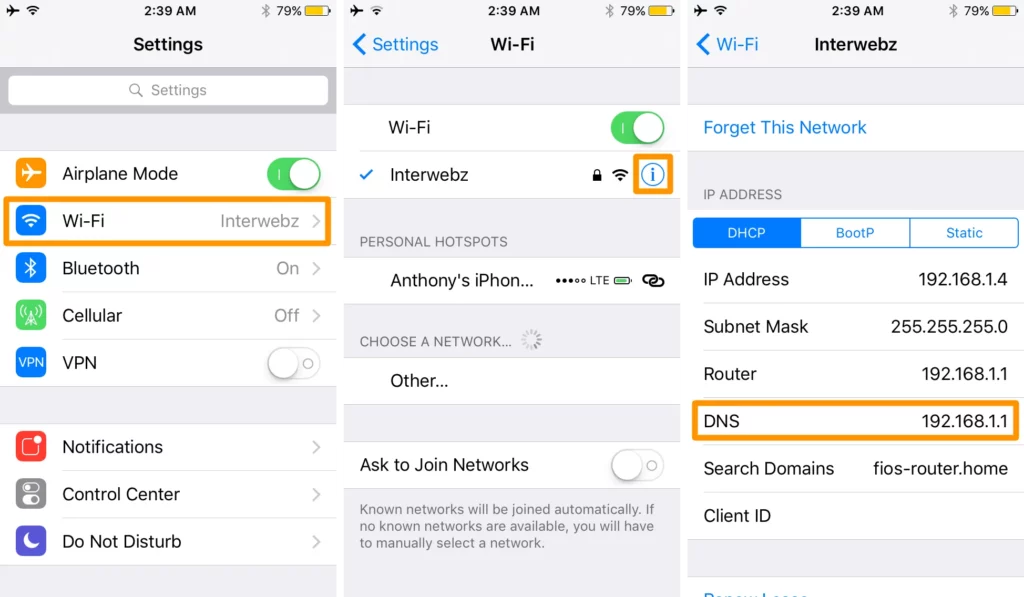 Why Alter Your DNS Servers in iPhone