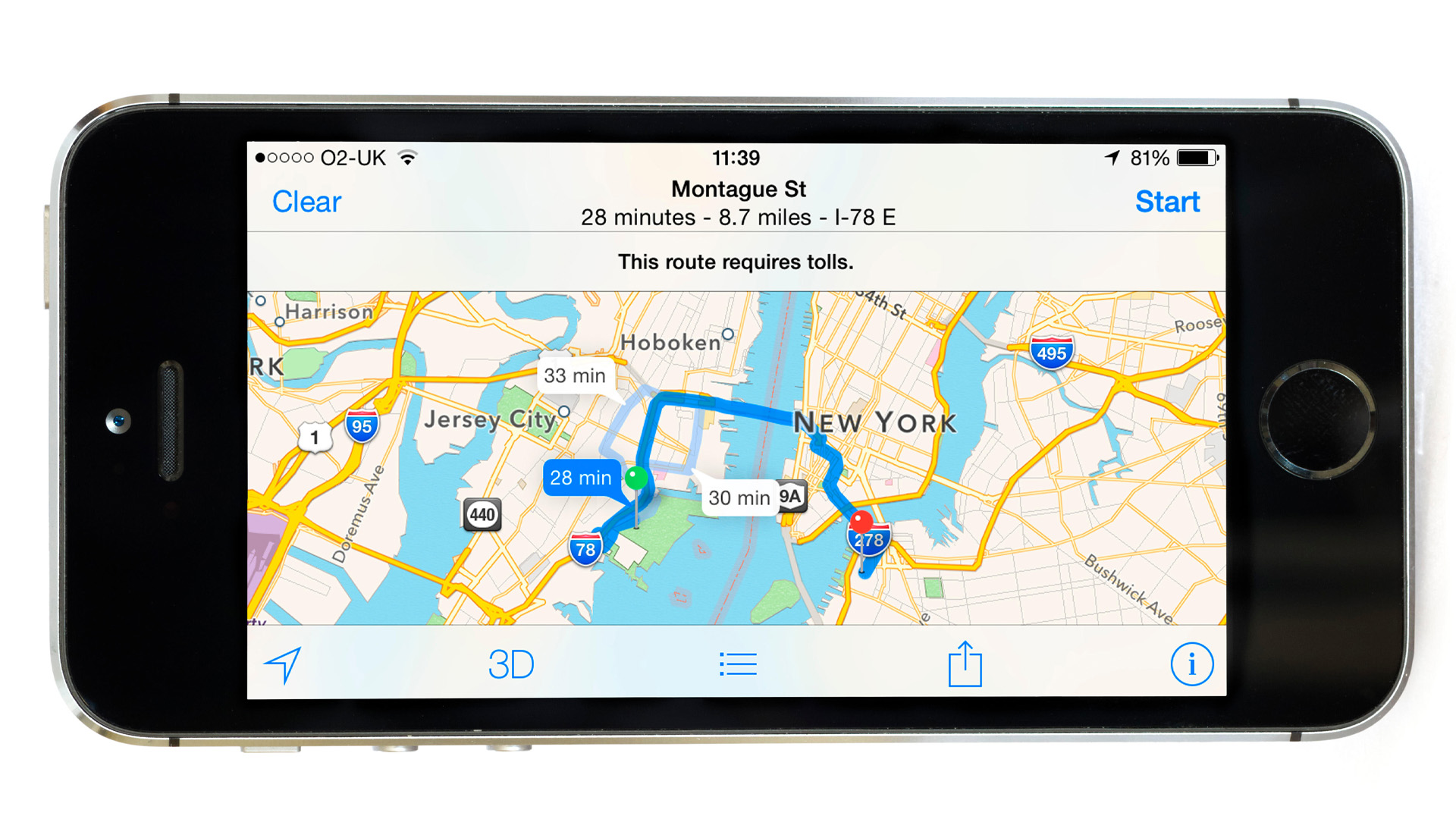 How to Change Default Map Settings On iPhone