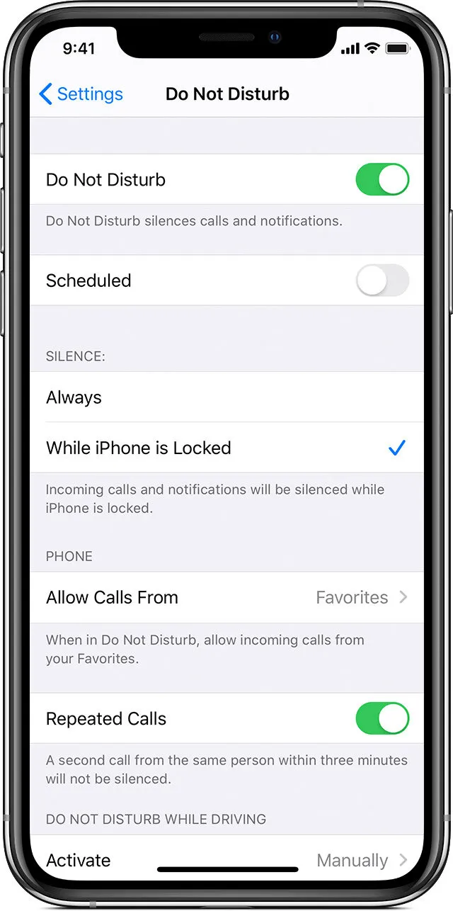 How to Change Do Not Disturb On iPhone?