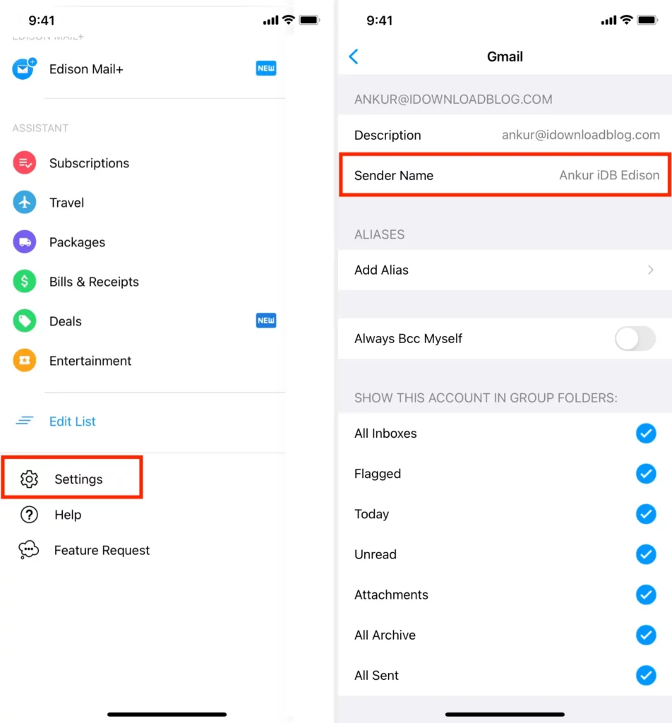 How to Change Your Email Display Name in iphone How to Change Your Email Display Name in iphone