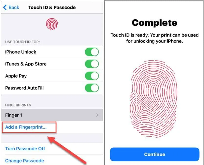 How to Modify Your Fingerprint on an iPad and iPhone