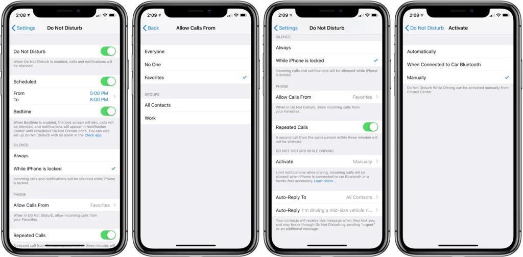 How to Set Do Not Disturb On a Schedule on IOS