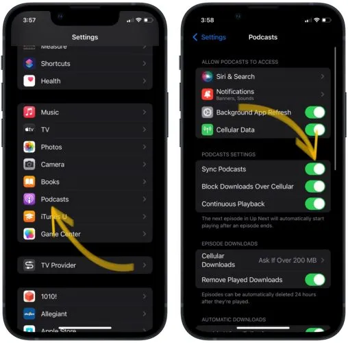 Downloading and Installing the Podcasts App Downloading and Installing the Podcasts App