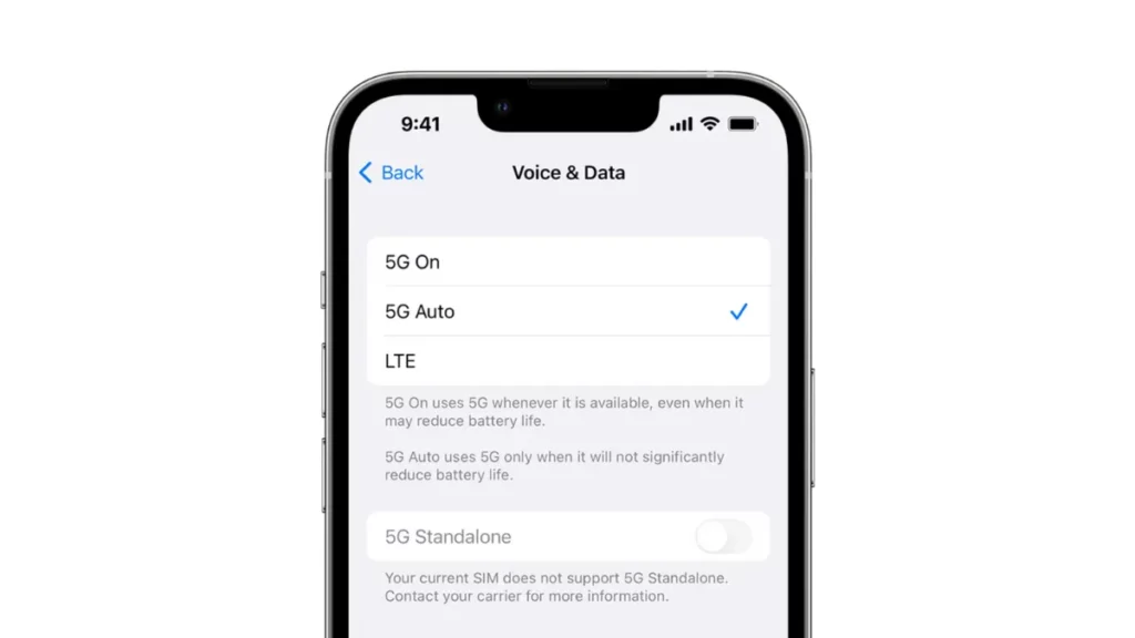 How to Turn On or Off 5G on iPhone