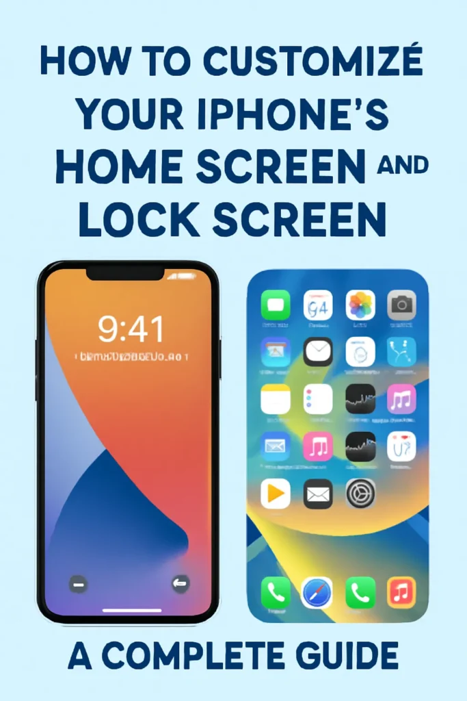 How to Customize Your iPhone's Home Screen and Lock Screen: A Complete Guide